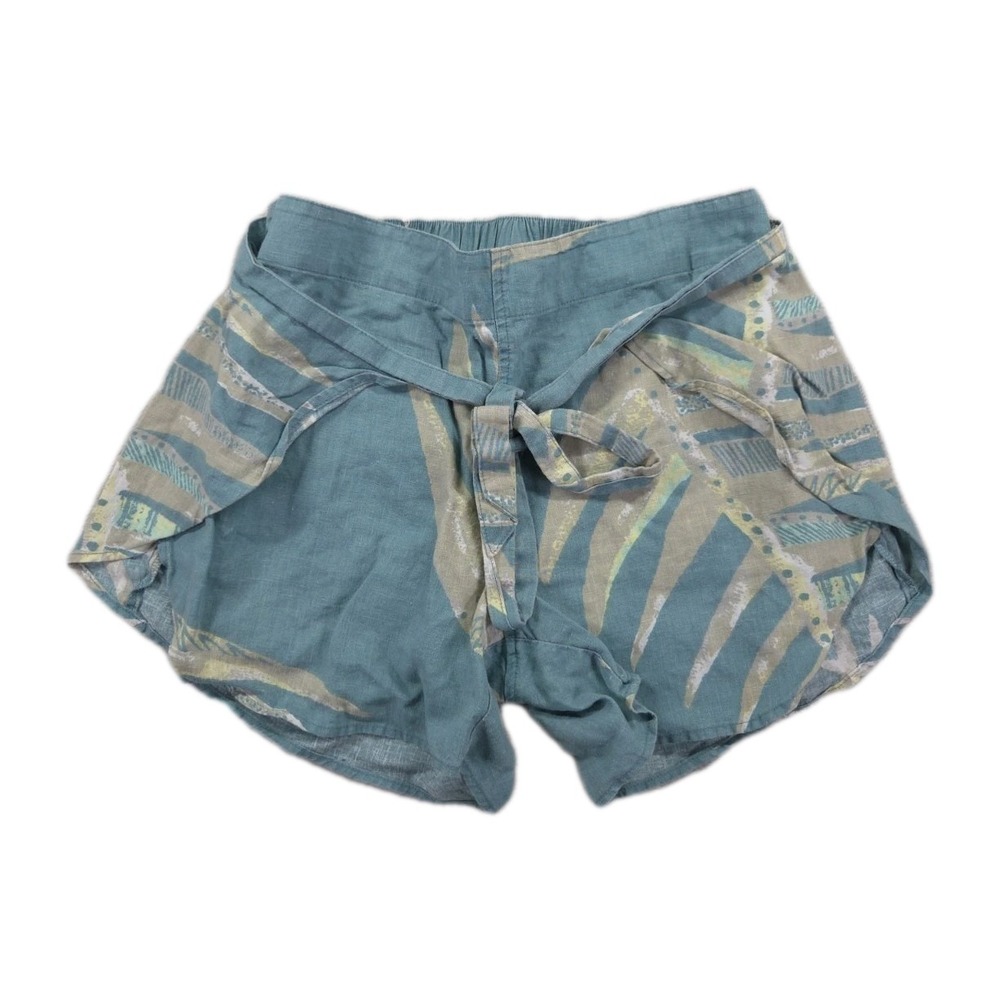 Patagonia Shorts‎ Womens XS Garden Island Hemp Summer Resort Beach Pool Wrap